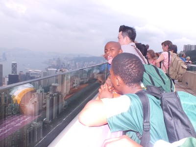 sightseeing in Hong Kong
